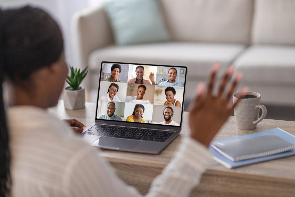 unrecognizable black woman greeting group of colle 2023 11 27 04 52 34 utc AM Healthcare