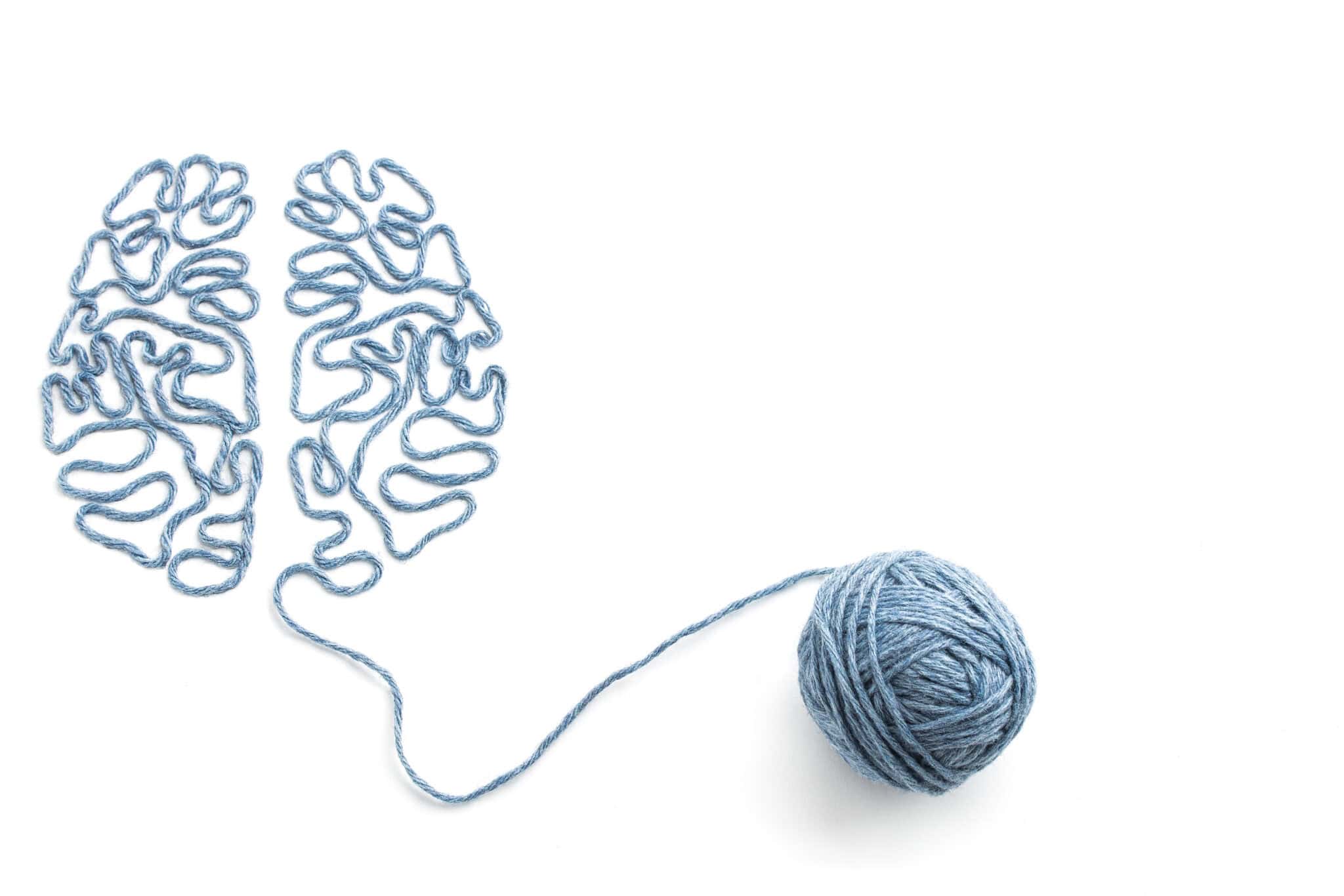 Illustration of memory processing in the brain, showing how EMDR therapy works to file traumatic memories